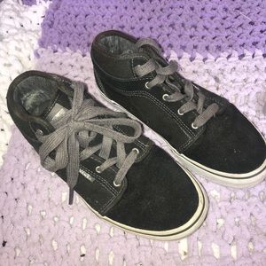 Vans comfort shoes black and grey and white NEW